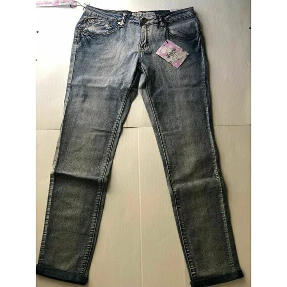 Hybrid & Company Teens blue Denim Skinny Jeans 11 - Picture 2 of 8